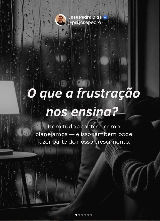 Frustração: quando a vida não acontece como esperávamos