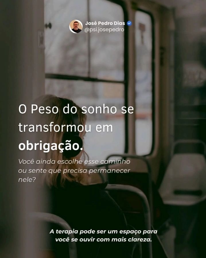 Quando um sonho deixa de fazer sentido
